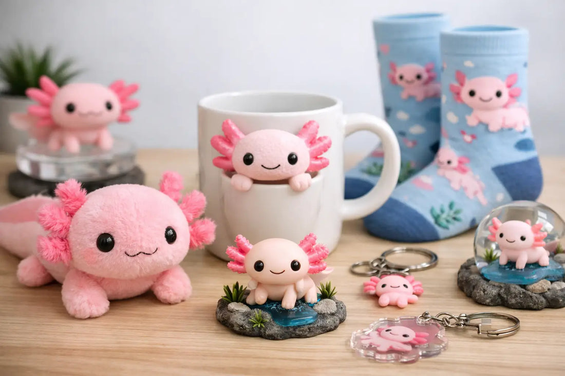 Axolotl Merchandise That’s Fun to Collect
