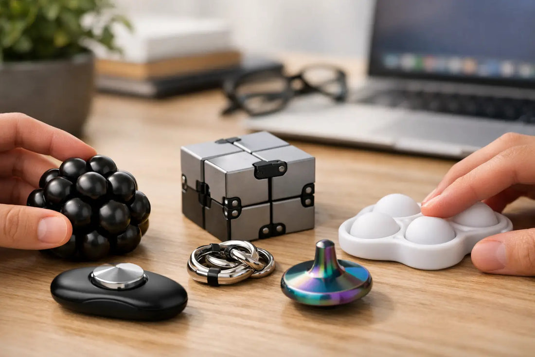 Quiet Desk Fidget Toys for Work, School, and Play