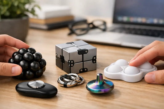 Quiet Desk Fidget Toys for Work, School, and Play