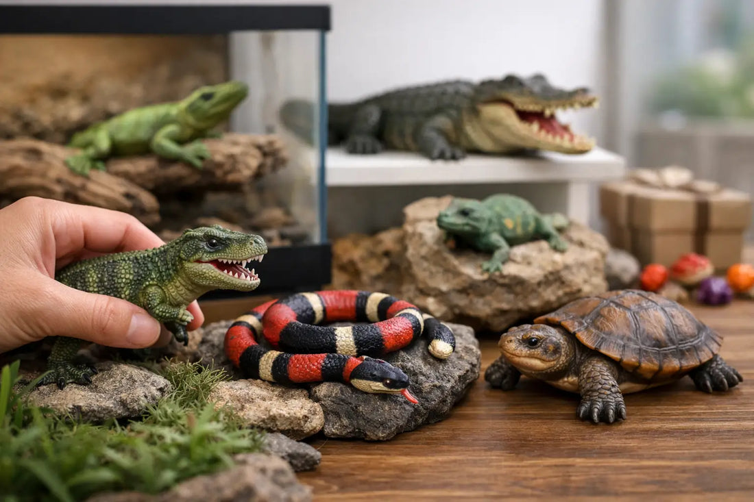 Reptile Figure Safety for Play, Display, and Gifts