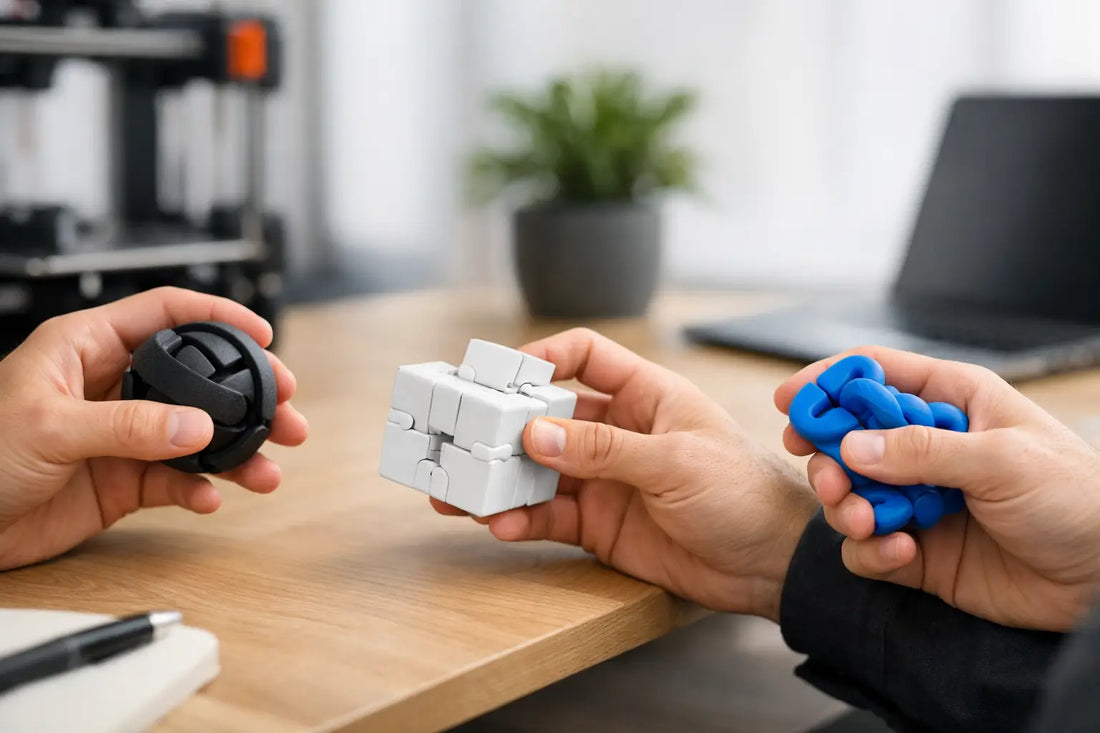 3D Printed Fidgets That Feel Good in Your Hands